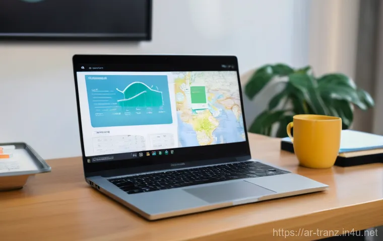 번역사 대상 온라인 강의 플랫폼 - Image Prompt 1: The Evolving Translator: Embracing Online Learning**